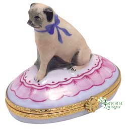 SKU# 6004 - Pug sentado
