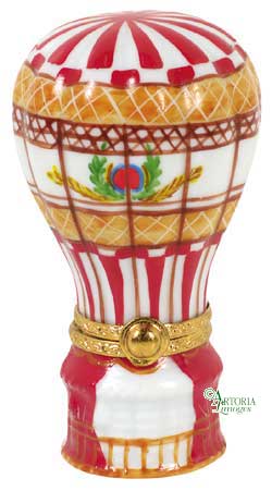 SKU# 7093 - Globo aerostático rojo y blanco