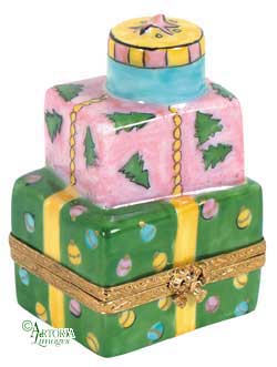 SKU# 7245 - Regalos navideños en rosa y verde