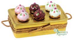 SKU# 7249 - Molde para muffins con 6 cupcakes