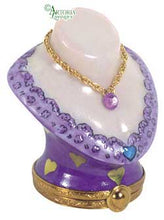 Cargar imagen en el visor de la galería, SKU# 7283 - Mini Busto Lavanda con piedra - (RETIRADO)
