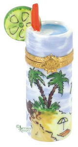 SKU# 7339 - Tropical Drink W/Palm Tree