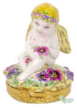 Load image into Gallery viewer, SKU# 7418 - Angel in Pansies (Retired)
