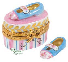 Cargar imagen en el visor de la galería, SKU# 7501 - Zapatos Mary Jane Azul Bebé
