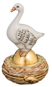 SKU# 7539 - Gans mit goldenem Ei