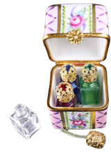 Load image into Gallery viewer, SKU# 7658 - Large Rectangle w/4 Perfume Bottles
