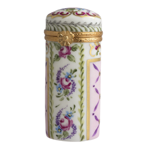 SKU# 7664 - Tall Cylinder:Malmaison Rose