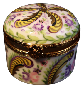 SKU# 7665 - Caja para sombreros redonda: Fontainebleau - (RETIRADA)