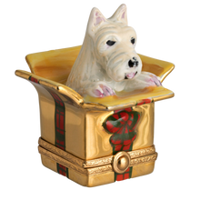 Load image into Gallery viewer, SKU# 7675 - Westie in Present Box
