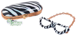 SKU# 7786 - Sunglasses In Case Zebra