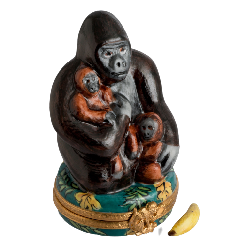 SKU# 7802 - Mother Gorilla and Babies