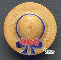SKU# 8918 - Women's Hat Pin Brooch: Yellow