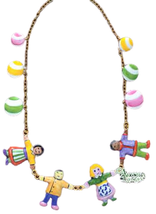 SKU# 8921 - Necklace Children of the World - (RETIRED) -