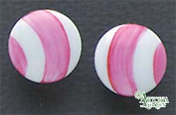 SKU# 8922 - Pendientes de globo: rosa - Clip