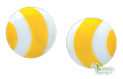 SKU# 8923 - Balloon Earrings: Yellow - Clip On