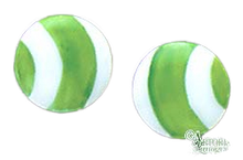 Load image into Gallery viewer, SKU# 8924 - Balloon Earrings: Green - Clip On
