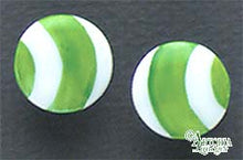 Load image into Gallery viewer, SKU# 8927 - Balloon Earrings: Green - Pierced
