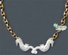 Load image into Gallery viewer, SKU# 8945 - Sea Horse Necklace: White
