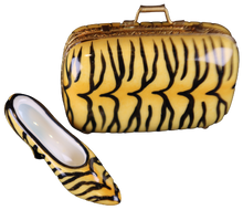 Load image into Gallery viewer, SKU# C031082C Lady&#39;s Shoe Box Tigerskin

