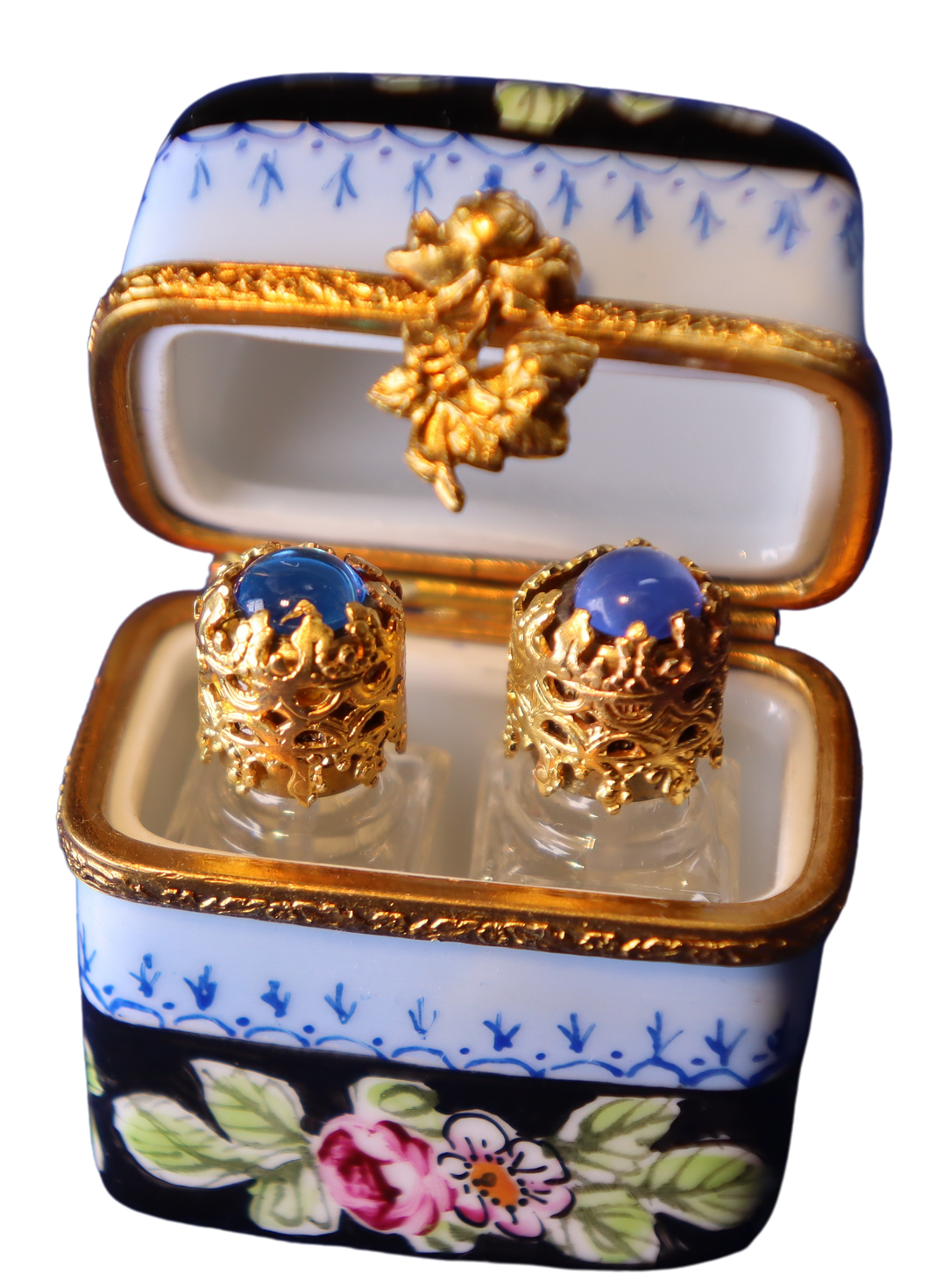 SKU# C052011B Cofre para frascos de perfume