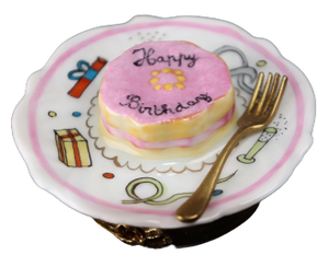 SKU# C079002 Happy Birthday Plate