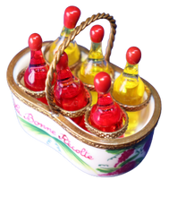 Cargar imagen en el visor de la galería, SKU# C080007 Cesta para botellas de vino
