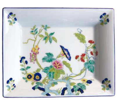 SKU# C221-DIV20805 - Paradis Bleu Small Dish - Shape Deco - Size: 6.25