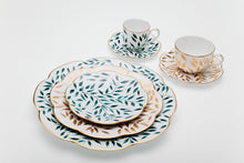 Load image into Gallery viewer, SKU# T200-NYM12010 - Olivier Green Tea Saucer - Shape Nymphea
