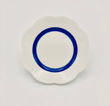 Load image into Gallery viewer, SKU# B160-NYM20447 - Fleur&#39;T Bleu Bread &amp; Butter Plate - Shape Nymphea - Size: 6.25&quot;
