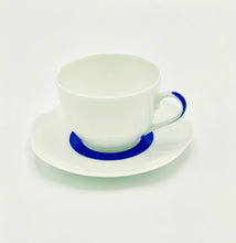 Lade das Bild in den Galerie-Viewer, SKU# R300-NYM20447 - Fleur&#39;T Bleu Teetasse - Form Nymphea - Größe: 6,75 oz
