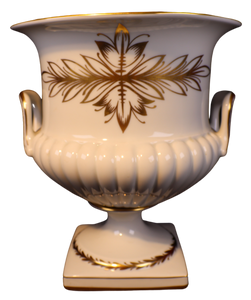 SKU# 4533 Large Vase "Second Empire Gold Pattern"