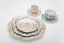 Load image into Gallery viewer, SKU# T100-NYM20583 - Olivier Gold Coffee Saucer - Shape Nymphea
