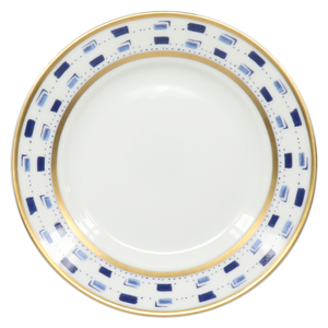 SKU# B160-REC20020 - La Bocca Bleu Bread & Butter Plate - Shape Recamier - Size: 6.25"