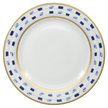 Load image into Gallery viewer, SKU# B275-REC20020 - La Bocca Bleu Dinner Plate - Shape Recamier - Size: 10.75&quot; -
