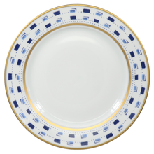 Load image into Gallery viewer, SKU# B275-REC20020 - La Bocca Bleu Dinner Plate - Shape Recamier - Size: 10.75&quot;
