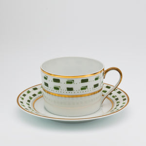 SKU# R300-REC20663 - La Bocca (Green) Tea Cup - Shape Recamier - Size: 6.75oz