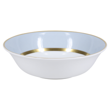 Load image into Gallery viewer, SKU# A180-SEV20829 - Mak Grey Gold Deep Soup/Cereal Bowl - Shape Recamier - Size: 7&quot;
