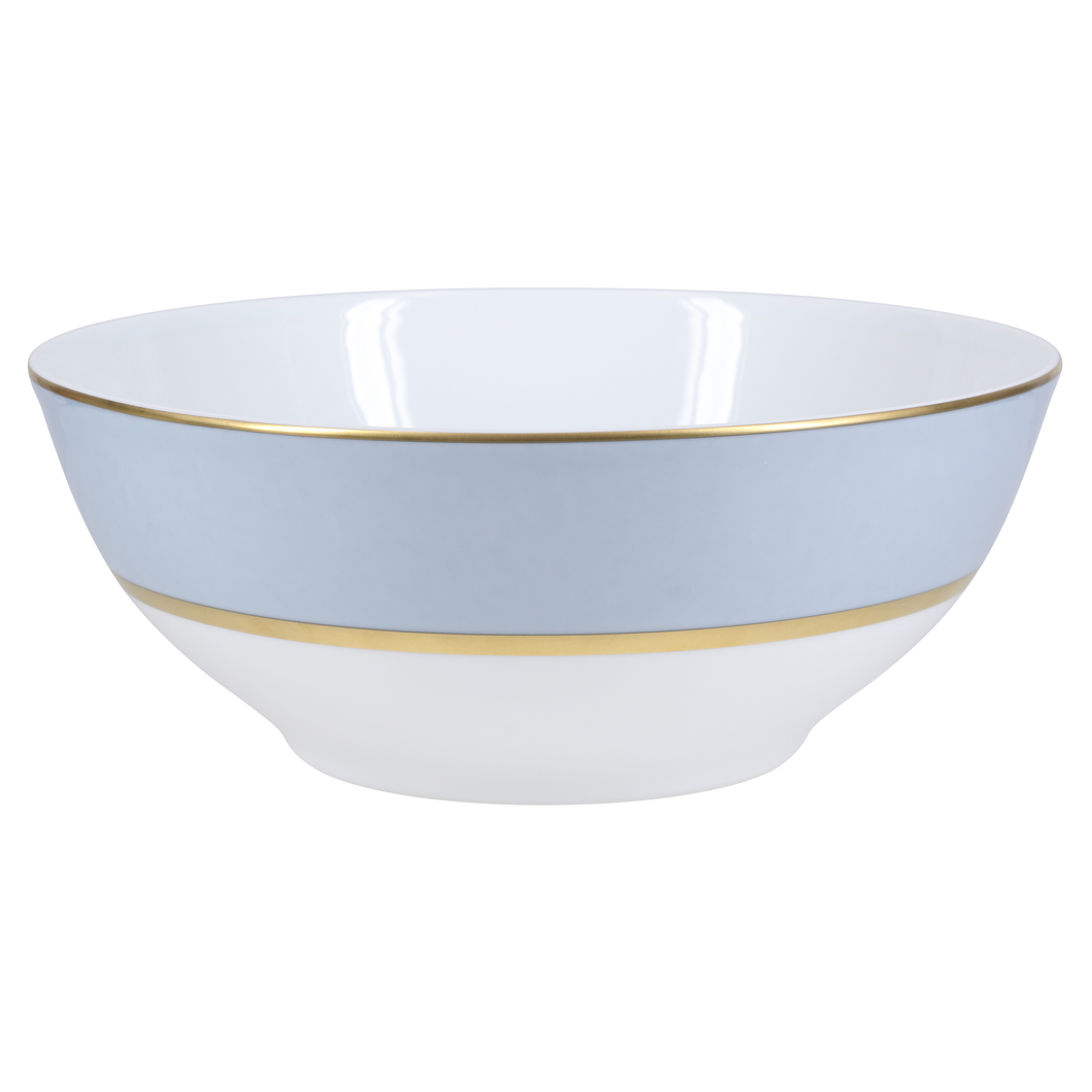 SKU# V230-REC20829 - Mak Grey Gold Salad Bowl - Shape Recamier
