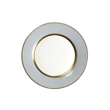 Lade das Bild in den Galerie-Viewer, SKU# B220-REC20829 - Mak Graugold Dessertteller - Form Recamiere - Größe: 8,5&quot;
