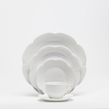 Load image into Gallery viewer, SKU# R500-NYM00001 - Nymphea White Cream Soup Cup - Shape Nymphea - Size: 10oz -

