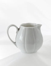 Load image into Gallery viewer, SKU# J030-NYM00001 - Nymphea White Creamer - Shape Nymphea - Size: 10oz -
