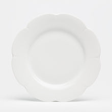 Load image into Gallery viewer, SKU# B280-NYM00001 - Nymphea White Dinner Plate - Shape Nymphea - Size: 10.75&quot;
