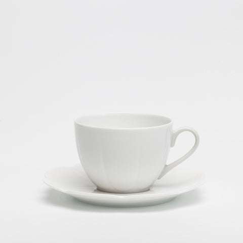 SKU# R300-NYM00001 - Nymphea White Tea Cup - Shape Nymphea - Size: 6.75oz