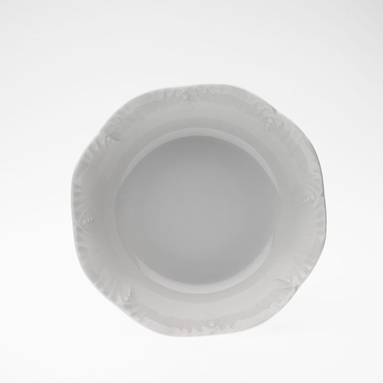 SKU# A180-OCE00001 - Ocean White Deep Soup/Cereal Bowl - Shape Ocean - Size: 7