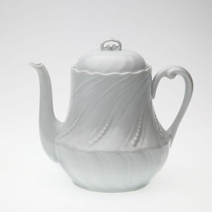 SKU# S120-OCE00001 - Ocean White Teapot - Shape Ocean - Size: 30oz
