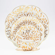 Load image into Gallery viewer, SKU# B160-NYM20583 - Olivier Gold Bread &amp; Butter Plate - Shape Nymphea - Size: 6.25&quot;
