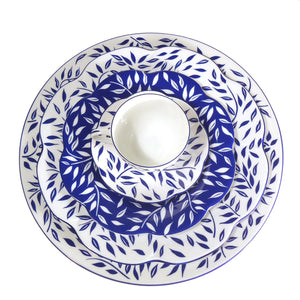 SKU# XV18-DIV20826 - Olivier Bleu Hohe Nymphea Vase - Klein - Formvase - Größe: 3,5"