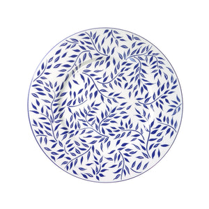 SKU# B320-REC20826 - Plato de presentación Olivier Blue - Forma Recamier - Tamaño: 12,6"
