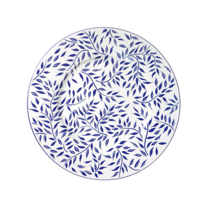 SKU# B320-REC20826 - Olivier Blue Presentation Plate - Shape Recamier - Size: 12.6"