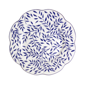 SKU# B280-NYM20826 - Olivier Blue Dinner Plate - Shape Nymphea - Size: 10.75"